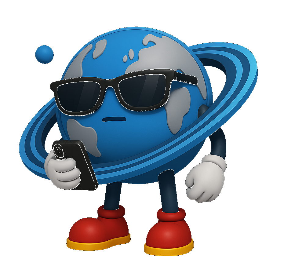 Globe Mascot